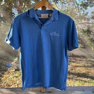Scotch & Soda Amsterdam Men's Blue Polo Shirt Size M